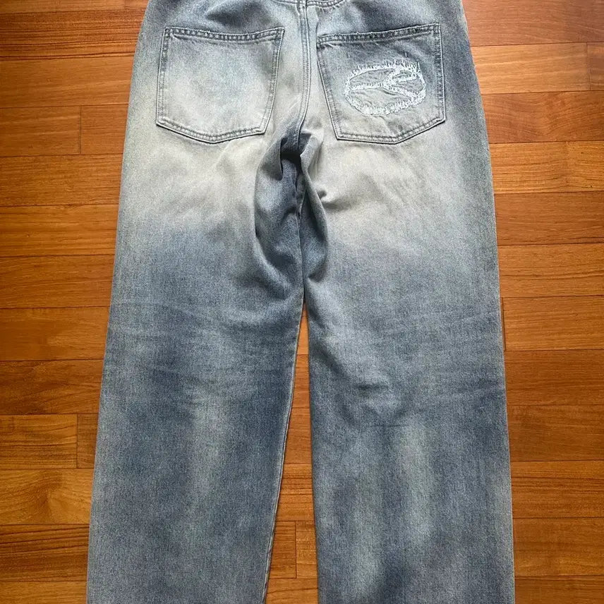 [BUNJANG] Kai's Piece Symbol Denim Vintage Blue / 카이소 피스 심볼 데님 빈티지 블루