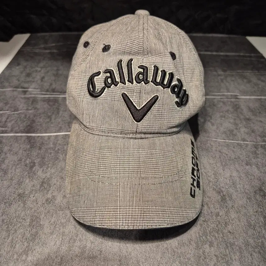 [BUNJANG] Callaway Check Golf Cap Hat / 캘러웨이 체크 골프캡 모자