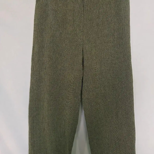 [BUNJANG] KENZO Women's Olive Wide Pants / KENZO 여성 올리브 와이드 팬츠