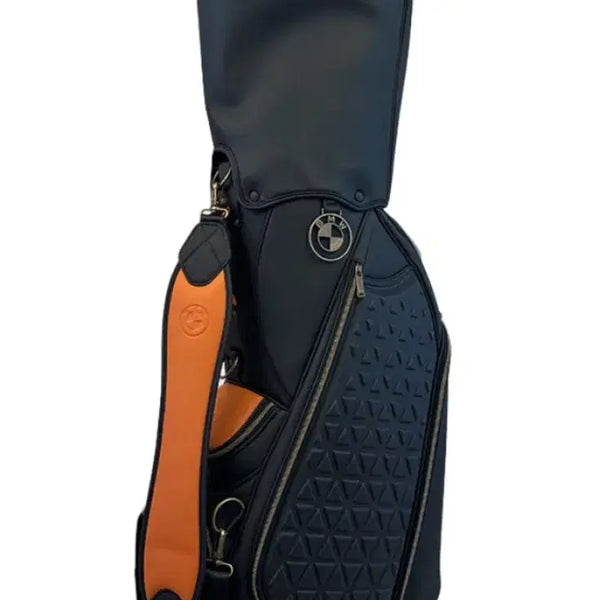 [BUNJANG] BMW Golf Caddy Bag + Boston Bag Set (New) / BMW골프캐디백+보스턴백 (새상품)