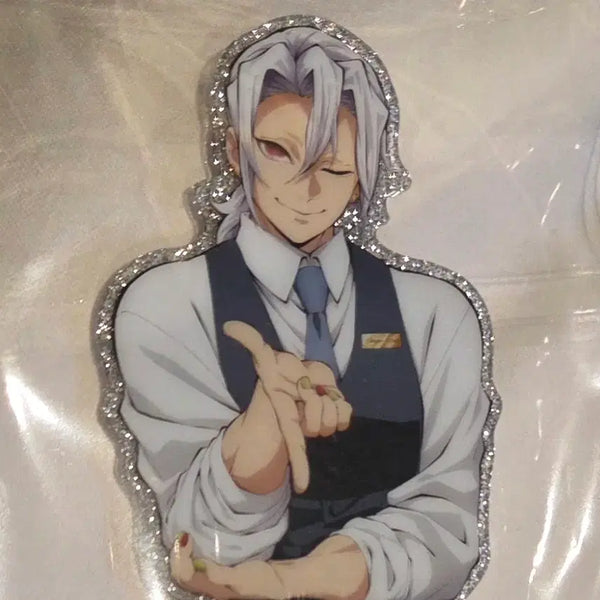 [BUNJANG] Demon Slayer Tengen Uzui Double-Sided Acrylic Stand (Sealed) / (미개봉) 귀멸의칼날 목테일  양면 아크릴스탠드 우즈이 텐겐
