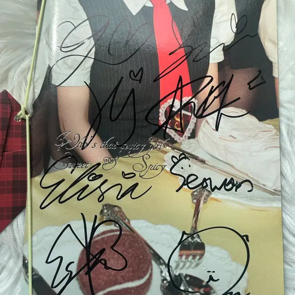 [BUNJANG] UNIS Autographed Album / 유니스 UNIS 친필 싸인 앨범