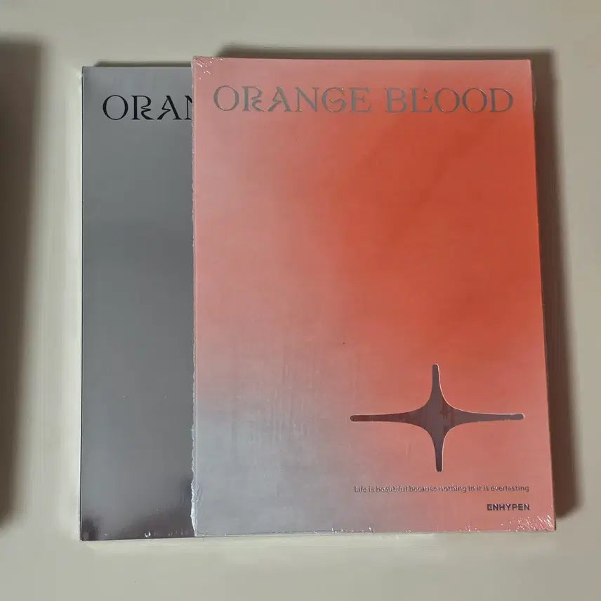 [BUNJANG] ENHYPEN Orange Blood Standard Edition Album Set (Sealed) / 엔하이픈 오렌지블러드 미개봉앨범 일반반 세트