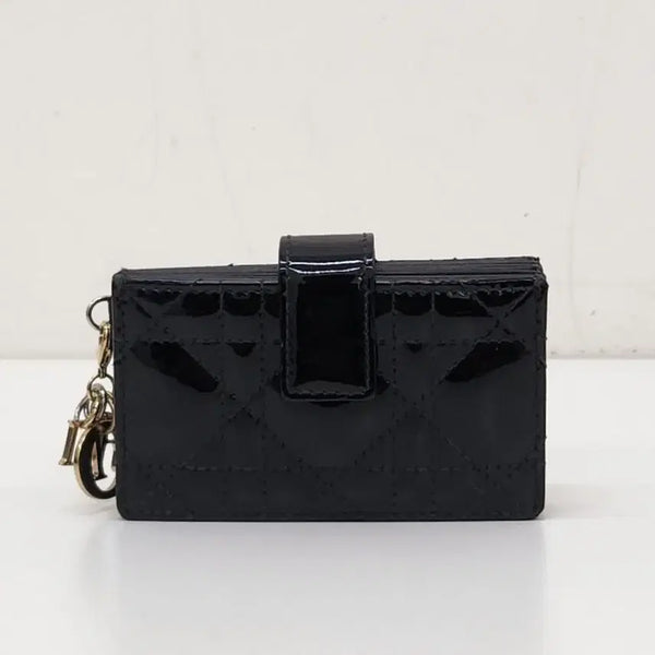 [BUNJANG] Dior Patent Accordion Card Holder / [온드중고명품] 디올 페이던트 아코디언 카드 지갑