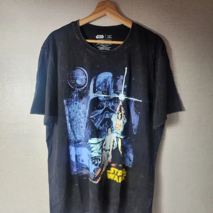 [BUNJANG] Star Wars Darth Vader Printing T-Shirt / 스타워즈. 다스베이더 .프린팅 x반팔 티셔츠.미착