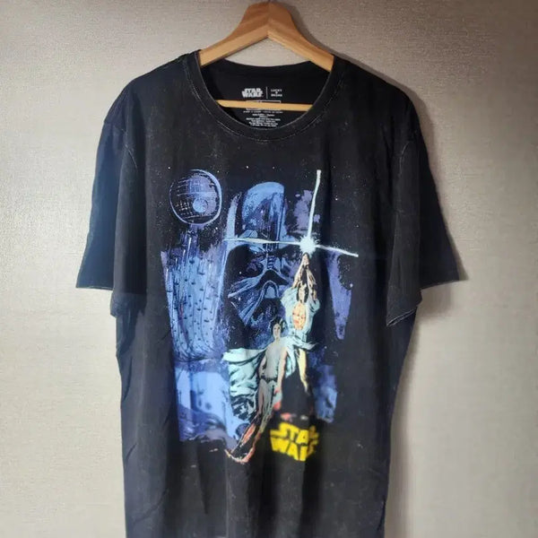 [BUNJANG] Star Wars Darth Vader Printing T-Shirt / 스타워즈. 다스베이더 .프린팅 x반팔 티셔츠.미착