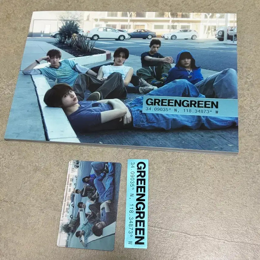 [BUNJANG] Cortiz Greengreen Album (Photocard Excluded) / 코르티스 그린그린 앨범개봉 (포카제외)