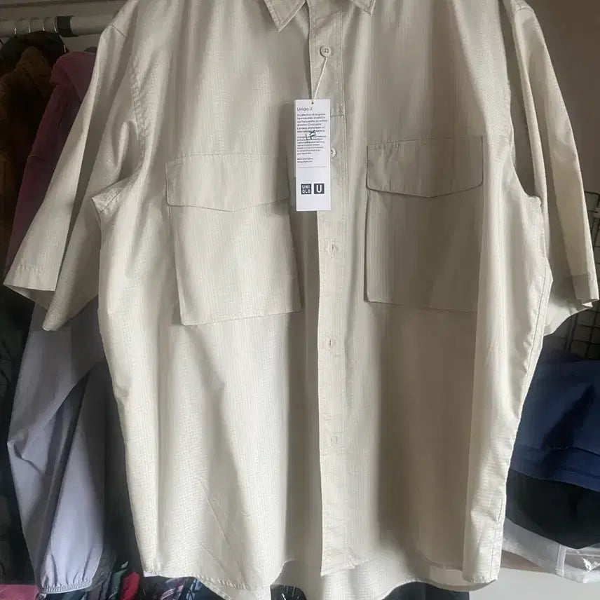 [BUNJANG] Uniqlo U Utility Short Sleeve Shirt XL / 새상품)유니클로u 유틸리티 반팔셔츠 xl