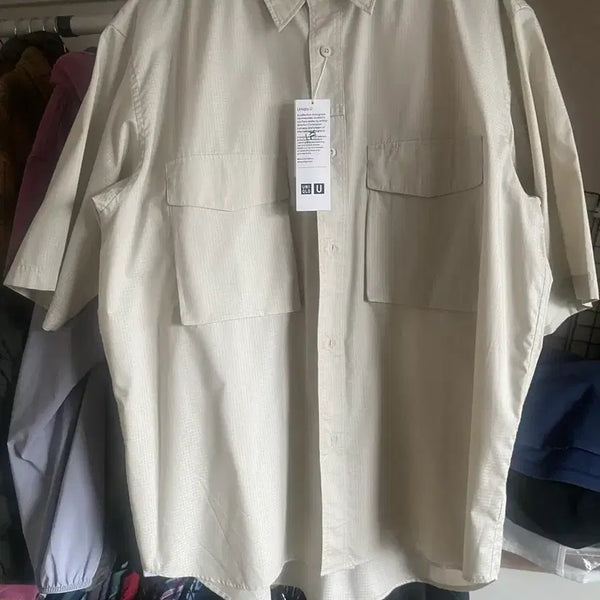 [BUNJANG] Uniqlo U Utility Short Sleeve Shirt XL / 새상품)유니클로u 유틸리티 반팔셔츠 xl