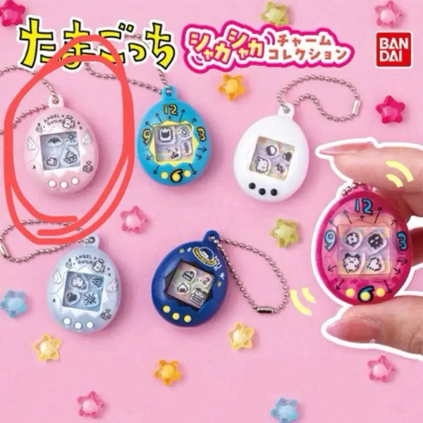 [BUNJANG] Tamagotchi Shakashaka Tamagotchi Shaker - Angel Pearl Pink (Sealed) / 다마고치 샤카샤카 다마고치 쉐이커 1탄 - 천사펄핑크 미개봉 팝니다