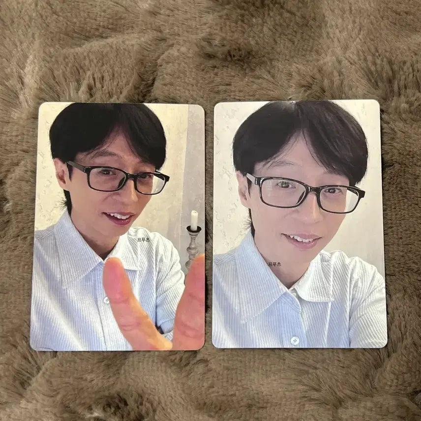 [BUNJANG] Yoo Jae Suk 2025 Antenna Season's Greetings Pop-up Photocard / 유재석 2025 안테나 시즌그리팅 시그 팝업 포토카드 포카