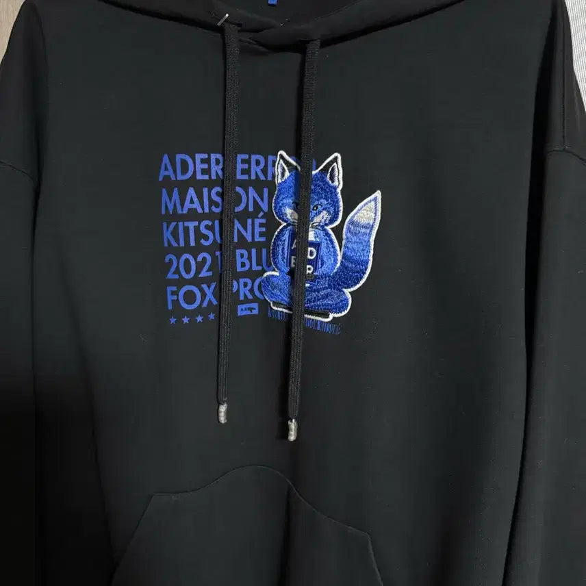 [BUNJANG] Ader Error x Maison Kitsuné Hoodie / (A3) 아더에러 메종키츠네 후드티