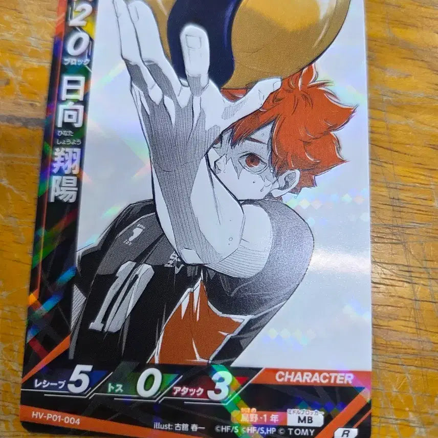 [BUNJANG] Haikyuu!! Shoyo Hinata 'Baka Card' Trading Card / 하이큐 히나타 쇼요 바보카팝니다!!