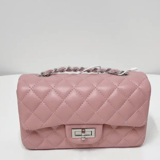 [BUNJANG] Shushu Vela Quilting Chain Bag Small / 슈슈벨라 퀼팅 퀄팅 체인백 크로스백 스몰