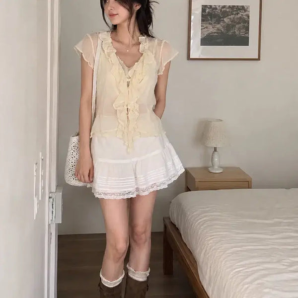 [BUNJANG] Vintage Sleeveless Top / 빈티지 슬리브리스