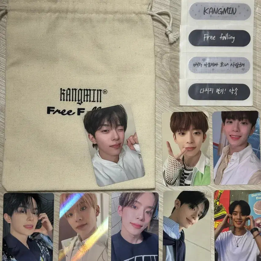 [BUNJANG] KIM MIN Official Photocard Pre-Order Angel Kit Bundle Set / 강민 공방 포카 프리폴링 천사 키트 일괄