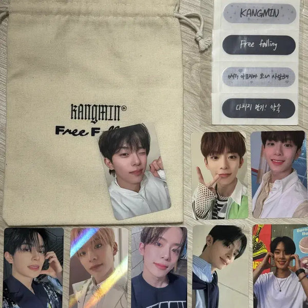 [BUNJANG] KIM MIN Official Photocard Pre-Order Angel Kit Bundle Set / 강민 공방 포카 프리폴링 천사 키트 일괄