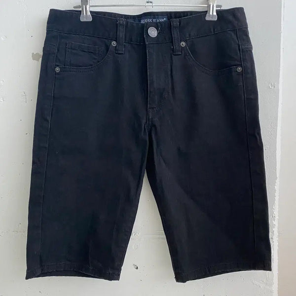[BUNJANG] Guess Black Denim Shorts / (29) 게스 GEUSS 흑청 블랙 데님 쇼츠 반바지