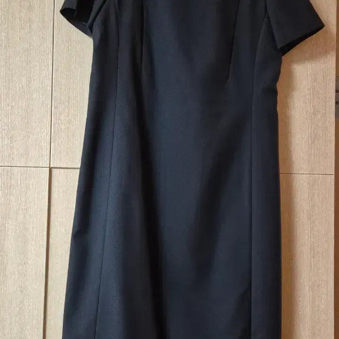 [BUNJANG] Black Short Sleeve Dress / 블랙 장장 원피스