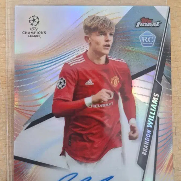 [BUNJANG] Topps Finest Brandon Williams Auto RC Card / 탑스 파이니스트 브랜던 윌리엄스 오토