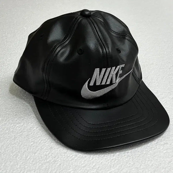 [BUNJANG] Nike 90s Leather Cap CP171A Deadstock / 90s 나이키 레더 캡 볼캡 CP171A 미사용 데드스탁