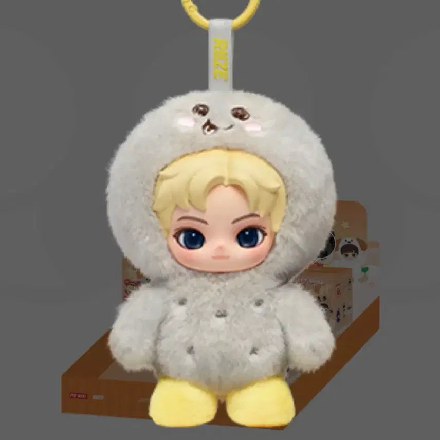[BUNJANG] POP MART RISE FLUFFY CLUB Series Song Yong Dolly Plush Keychain / 팝마트 라이즈 플러피 인형 키링 송용돌이 원가 양도