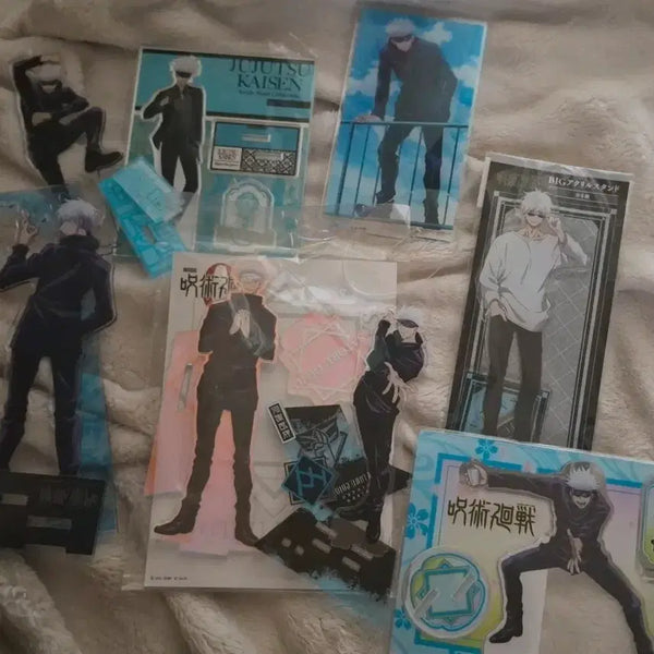 [BUNJANG] Jujutsu Kaisen Satoru Gojo Acrylic Stand Bundle Set / 주술회전 고죠 사토루 아크릴 스탠드 일괄 (개별X)