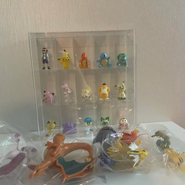 [BUNJANG] Pokemon Figures Bundle with Case (Unsealed) / 개봉) 일괄 포켓몬 피규어 + 케이스 포함