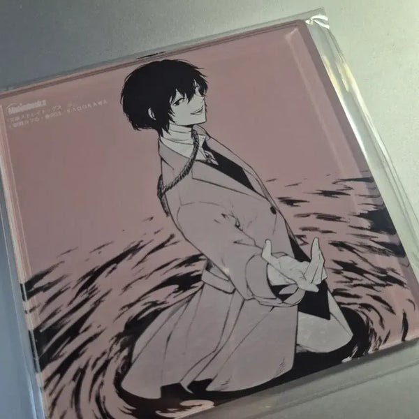 [BUNJANG] Bungo Stray Dogs Dazai 28th Volume Melonbooks Acrylic Coaster / (오늘까지 이 가격)다자이 멜론북스 코스터 문스독 28권 문호스트레이독스