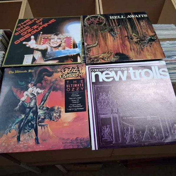 [BUNJANG] Ozzy Osbourne, Slayer, New Trolls LP Bundle Set / 최저가격 4장 일괄 사진 그대로 LP 할인 정리