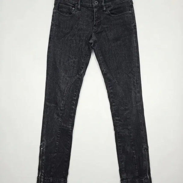 [BUNJANG] Polo Ralph Lauren Black Biker Denim Jeans / 폴로 랄프로렌 블랙바이커 데님 26