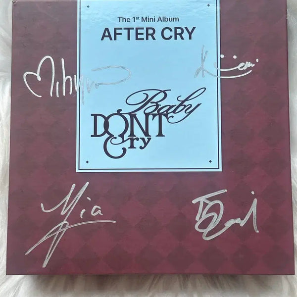 [BUNJANG] Baby Don't Cry 1st Album Signed Album / 베이비 돈크라이 Baby DONT Cry 1집 앨범 친필 싸인 앨범
