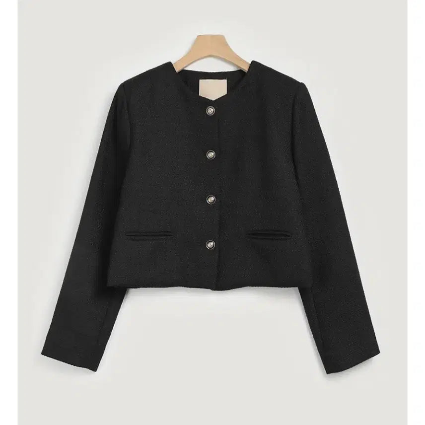 [BUNJANG] Moren Black Tweed Jacket / 모어렌블랙트위드자켓/렌느가내스라베니토렌느리썸데이