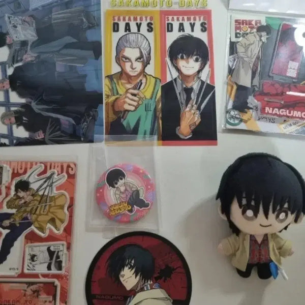 [BUNJANG] Sakamoto Days Nagumo Merchandise Bundle / 사카모토데이즈 나구모 굿즈 일괄 판매