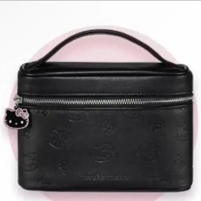 [BUNJANG] WAKEMAKE Kitty Leather Pouch / 웨이크메이크 키티 레더파우치
