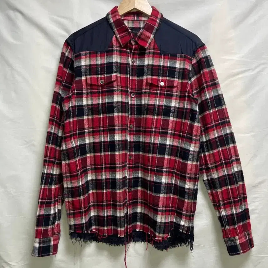 [BUNJANG] Undercover 15FW Flannel Shirt Jacket / 언더커버 15fw 플란넬 셔츠 자켓