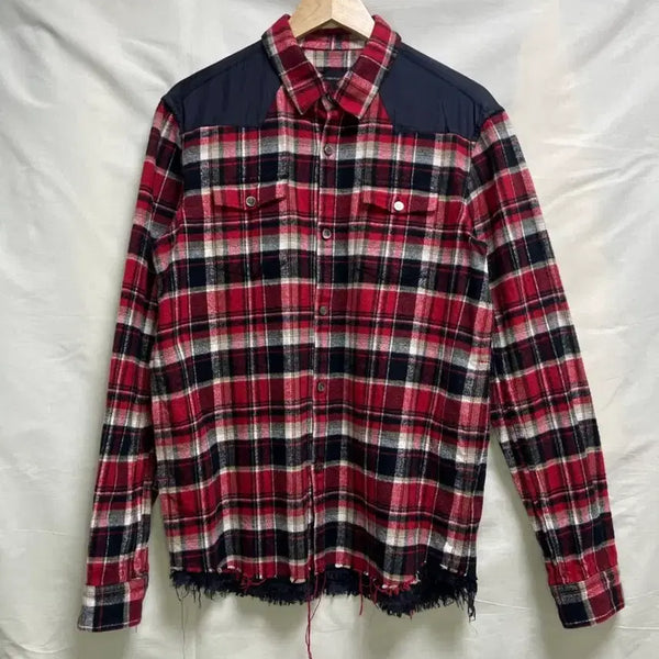 [BUNJANG] Undercover 15FW Flannel Shirt Jacket / 언더커버 15fw 플란넬 셔츠 자켓