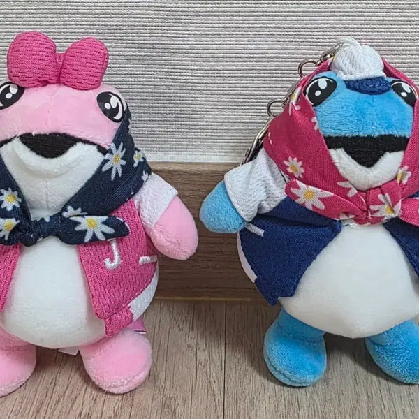 [BUNJANG] Jinro Tokki Tokka Sanghoe 'Papippeok' Mini Doll Keychain Set / (새상품) 진로 두꺼비 두껍상회 굿즈 패피껍 두꺼비 미니 인형 키링 세트