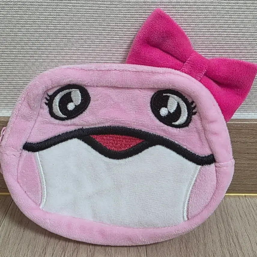 [BUNJANG] Jinro Tokki Tokkiphils Pink Mini Coin Pouch / (새상품) 진로 두꺼비 두껍상회 굿즈 핑크 여친 두꺼비 미니 동전지갑 파우치