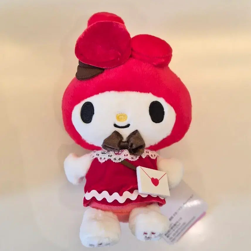 [BUNJANG] Lovely Love Letter My Melody Plush Doll / 러블리 러브레터 마이멜로디 누이 인형
