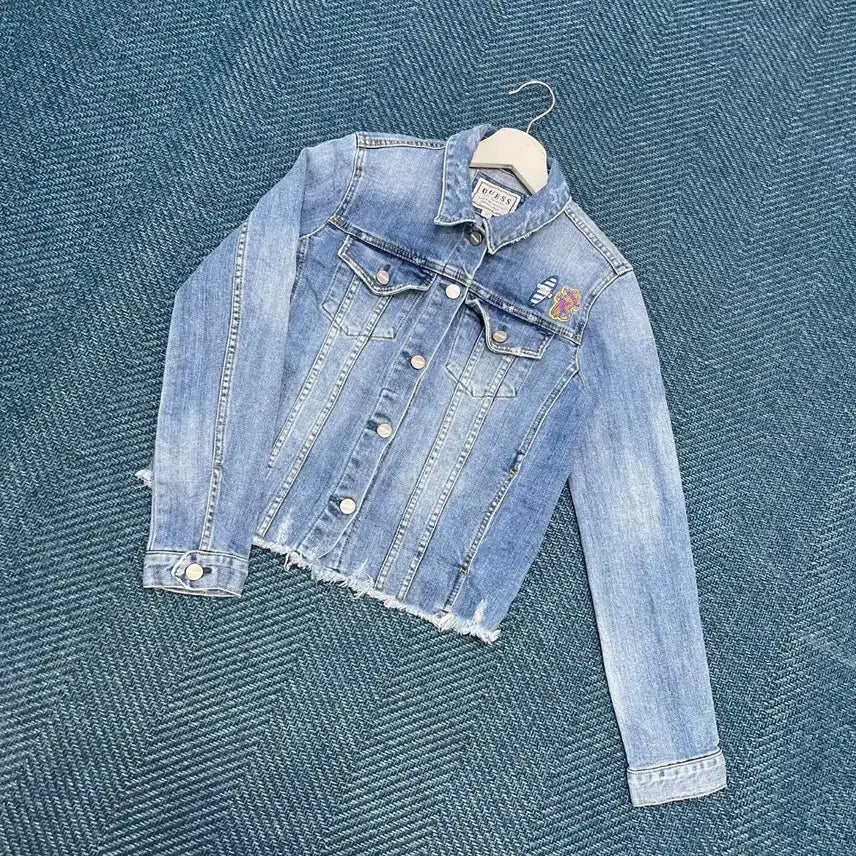[BUNJANG] Guess Denim Jacket Women's XS / [여성XS] 게스 청 자켓 만원샵