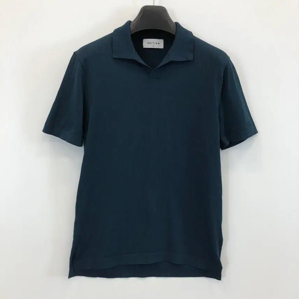 [BUNJANG] EDITION Coolmax Knit Polo Shirt 100 / EDITION 에디션 쿨맥스 니트카라티 100