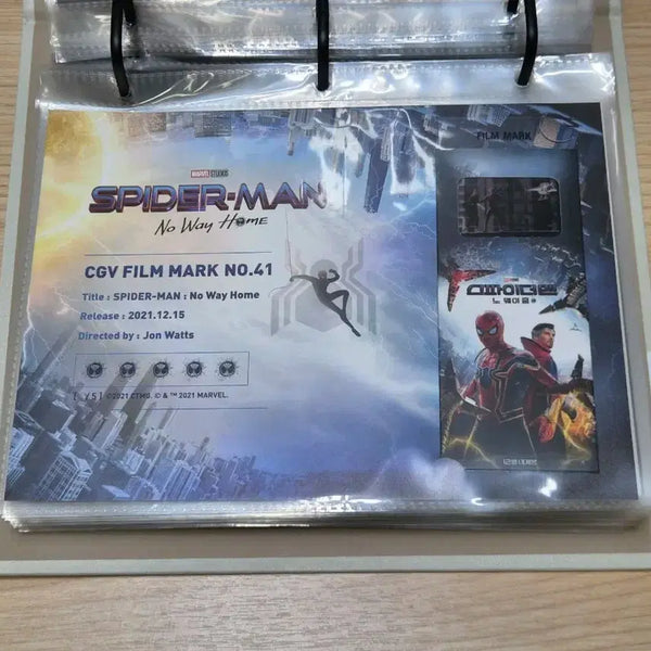 [BUNJANG] Spider-Man: No Way Home Film Mark #41 / 스파이더맨 노웨이홈 필름마크 41번