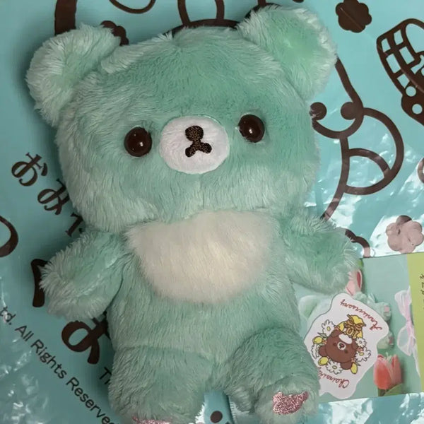 [BUNJANG] Rilakkuma Mint Kogumacho Stuffed Toy / 리락쿠마 민트 코구마 차이로이코구마 인형