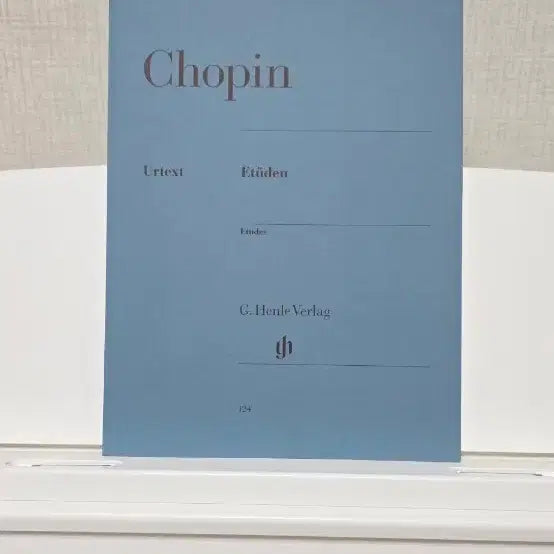 [BUNJANG] Henle Chopin Etudes Complete Edition Piano Sheet Music Book / 헨레판 쇼팽 에튀드 전곡