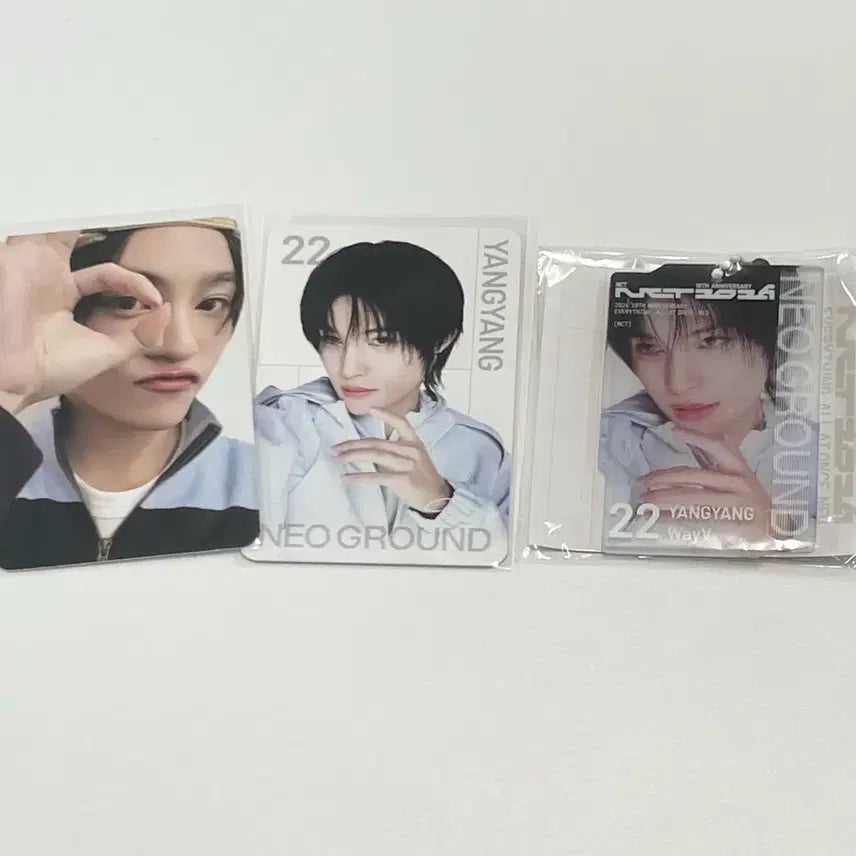 [BUNJANG] NCT Neo City: Japan The UNITY Yangyang Bundle Set Photocard & Badge / NCT 10주년 팝업 네오그라운드 양양 일괄 양도
