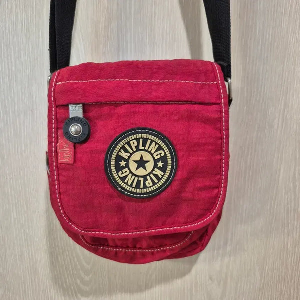 [BUNJANG] Kipling Crossbody Bag Red / 키플링 크로스백 레드