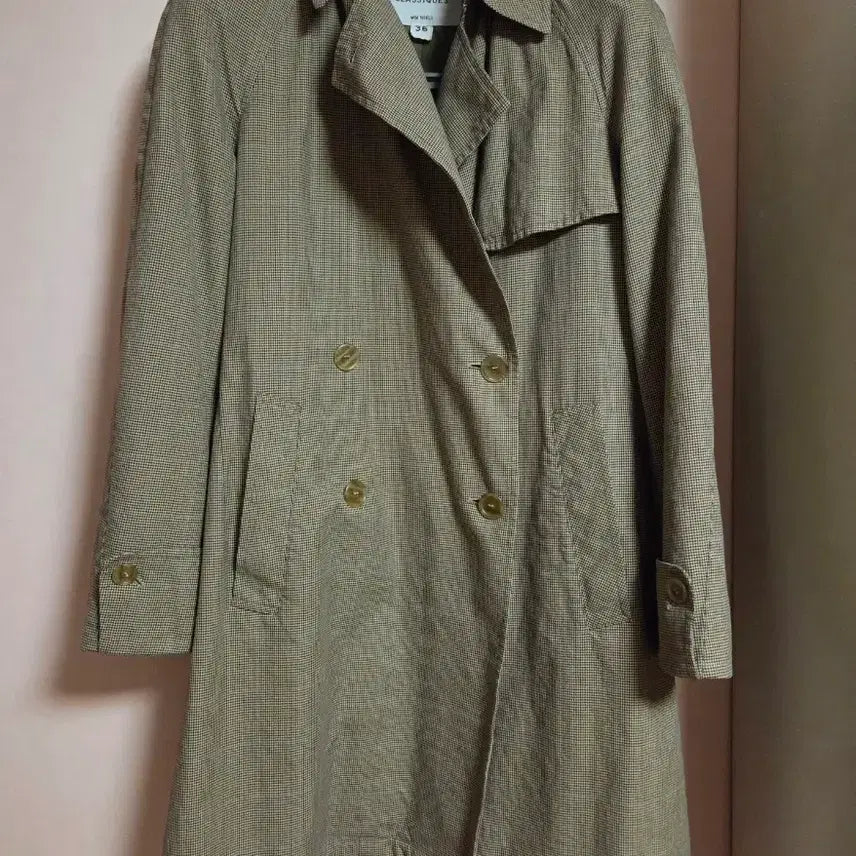 [BUNJANG] Vetements Classic Trench Coat Check / 베트멍 클래식 트렌치 코트 체크