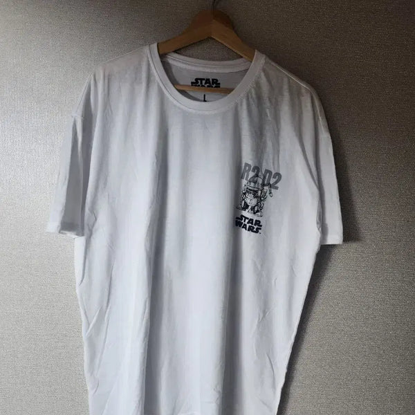 [BUNJANG] Star Wars R2-D2 Short Sleeve T-Shirt L White / 스타워즈. R2D2. 반팔 티셔츠. 미착.