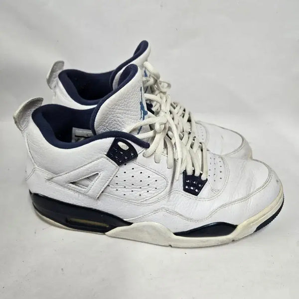 [BUNJANG] Nike Air Jordan 4 Retro White Navy (280) / 나이키 에어조던4 레트로 화이트 네이비280